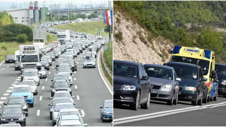Jedna od posljednjih velikih smjena turista: Dan obilježile kilometarske kolone i prometne nesreće