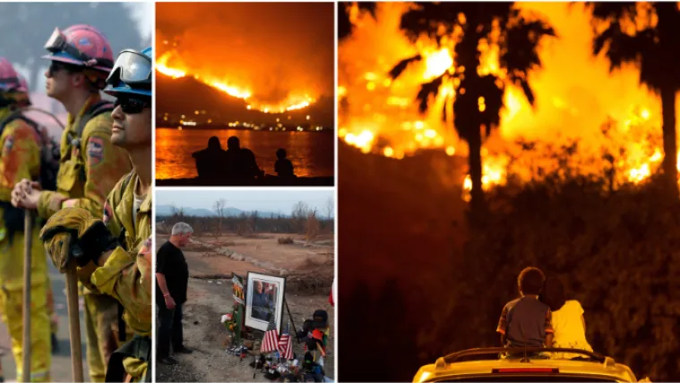 FOTO Broj će samo rasti: Vi&scaron;e od 100 velikih &scaron;umskih požara plamti u SAD-u