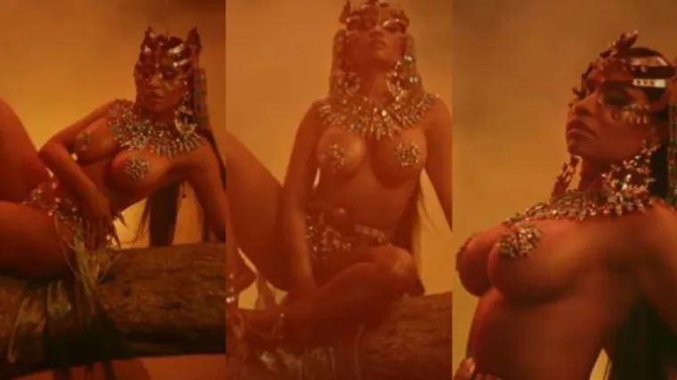 Polugola reperica se ispred podanika izvijala na vrućem pijesku