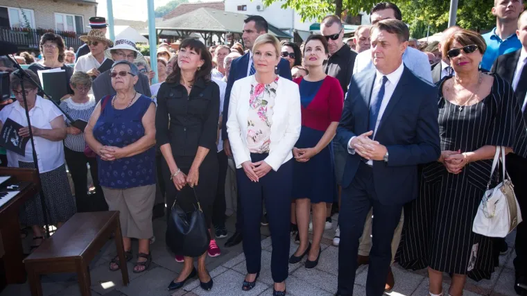 Predsjednica u Aljma&scaron;u: Na&scaron;a vjera ohrabruje za svakodnevni život i budućnost bez straha