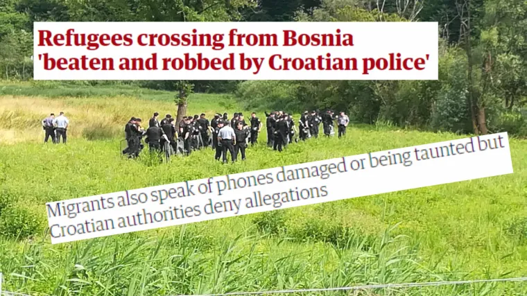 Ispovijesti migranata o hrvatskoj policiji: 'Uzeli su nam novac, poderali putovnicu i počeli nas mlatiti'