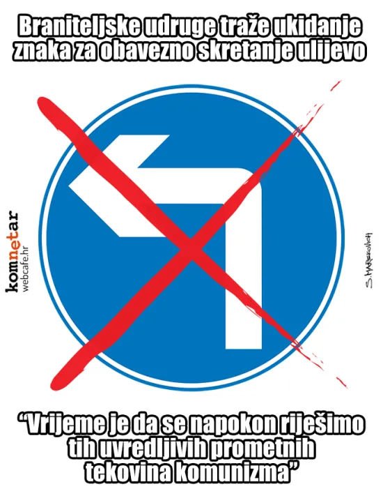 Samo desno ljudi, ni&scaron;ta lijevo