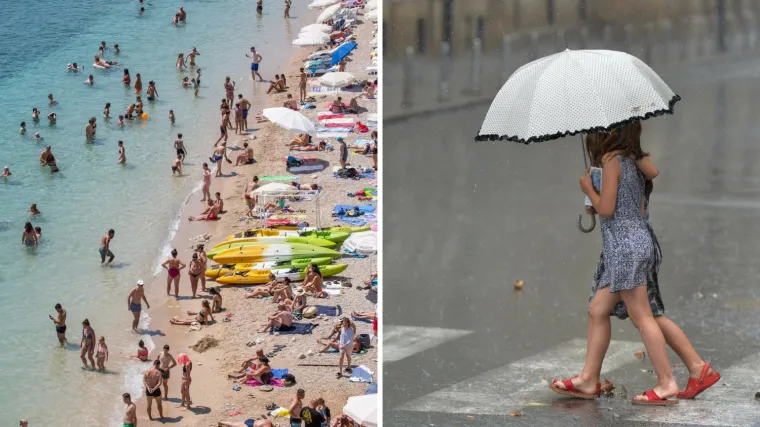Tko može - pravac more: Za vikend sunčano i toplo, u unutra&scaron;njosti su mogući ljetni pljuskovi
