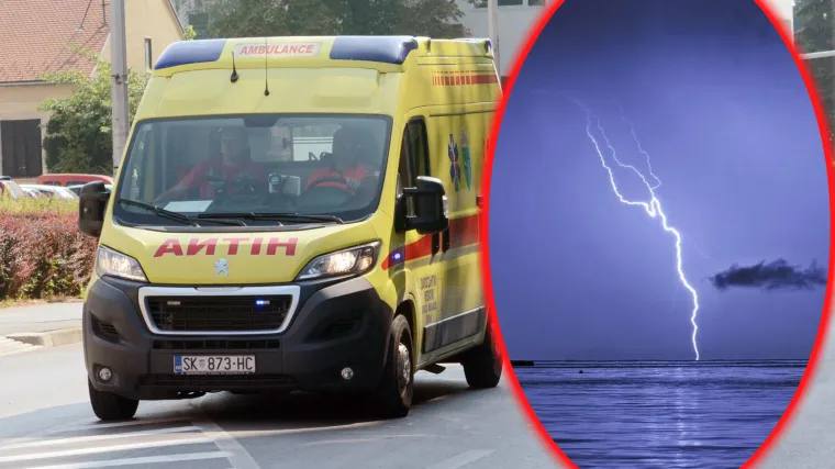 Mladića ubila munja: 'Čula sam krik, cura ga je počela izvlačiti iz mora...'