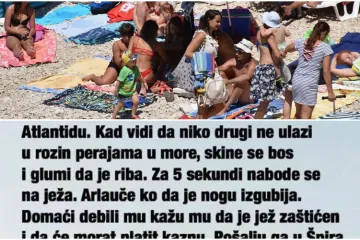 'Dođe na more opremljen cili k'o da traži Atlantidu'