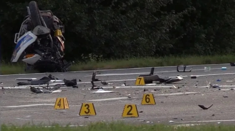 VIDEO Vozačica (72) oduzela prednost policajcu (31) na motoru, oboje su ozlijeđeni