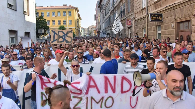 Radnici brodogradili&scaron;ta dolaze na Markov trg: &Scaron;trajk će trajati do ispunjenja zahtjeva