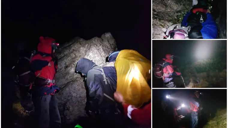 HGSS tijekom stra&scaron;ne oluje spasio dvoje izgubljenih i izmoždenih planinara