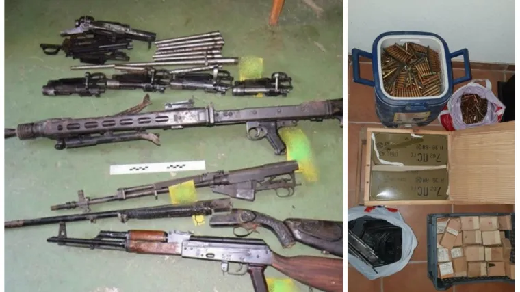 Pretresima pronađena hrpa oružja, od strojnica do bombi i TNT-a