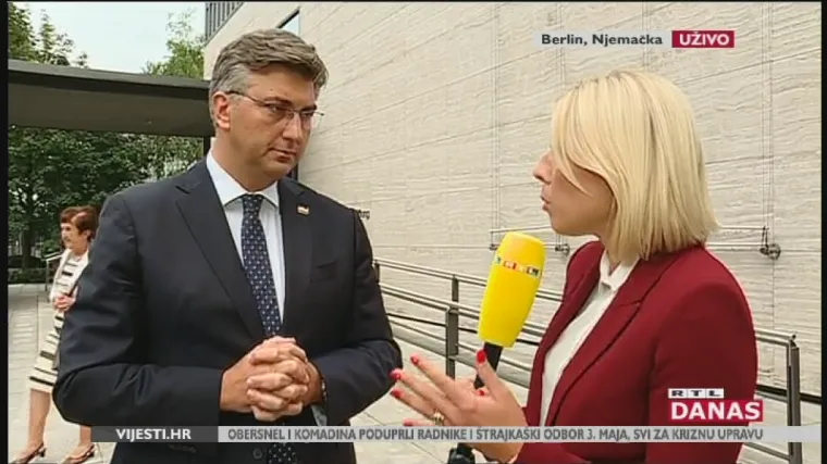 Plenković iznio detalje 'akcijskog plana' s Njemačkom, otkrio i čuje li se s Martinom Dalić?