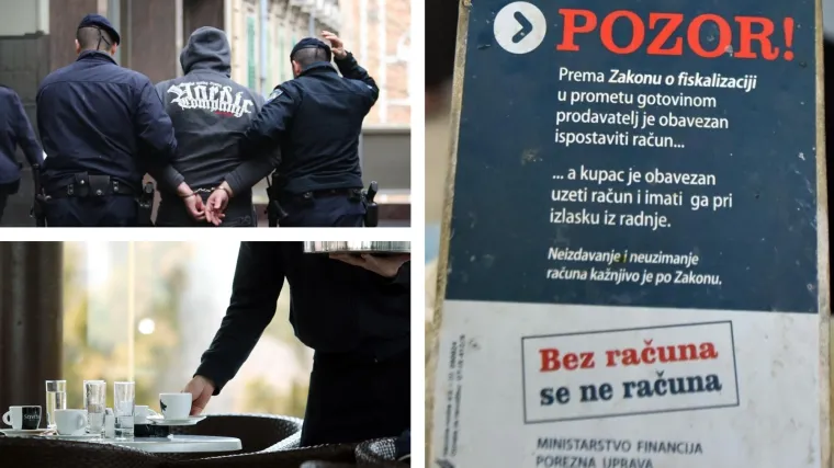 Akcija 'Krempita': Ugostitelji krivotvorili fiskalne račune i o&scaron;tetili državu za 1,4 milijuna kuna