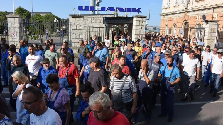 Osigurana isplata plaća radnicima Uljanik Grupe, ali ne i Upravi