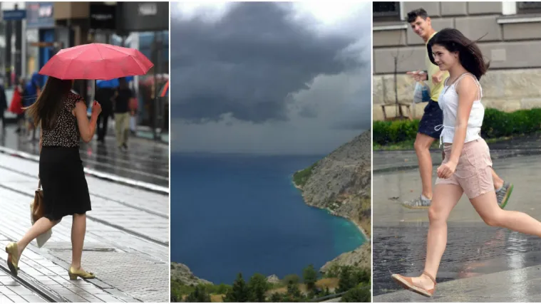 Vikend će opravdati jesensku notu: Evo gdje će biti najvi&scaron;e ki&scaron;e, a gdje bi ipak moglo ostati suho