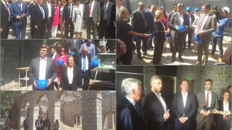 Plenković obi&scaron;ao radove u Lazaretima, sastao se s Frankovićem i Dobroslavićem