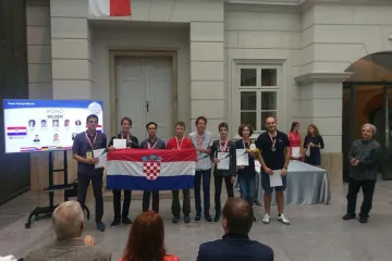 Noel Lakić osvojilo zlato, a hrvatska ekipa drugo mjest na matematičkoj olimpijadi