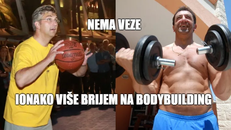 'Časni sud i HDZ u istoj rečenici? Famozno': Ne ljuti se Dado, ionako je vi&scaron;e 'brijao' na bodybuilding