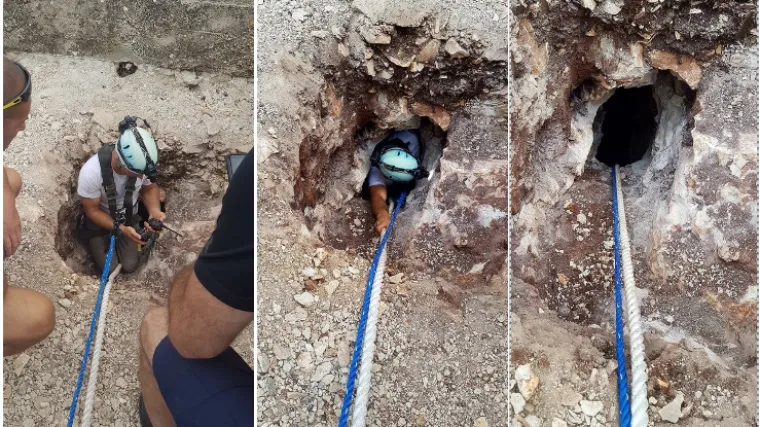 Krenuli kopati rupu za lipu pa našli megajamu; 'Spustio se 35m i nije došao do dna'