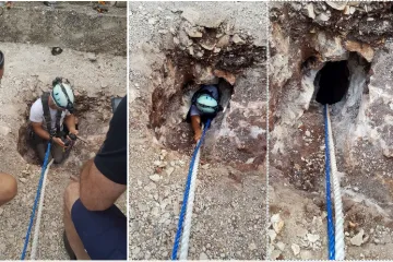 Krenuli kopati rupu za lipu pa našli megajamu; 'Spustio se 35m i nije došao do dna'