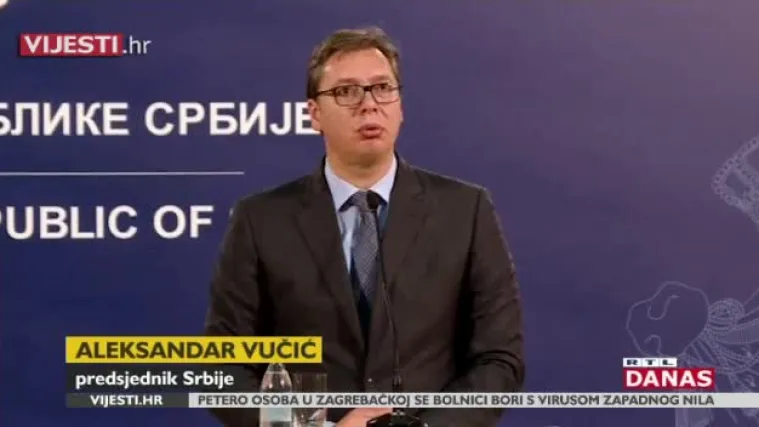Srbija uzvratila hrvatskoj predsjednici, Vučić tvrdi da nije pohvalno govorio o Milo&scaron;eviću