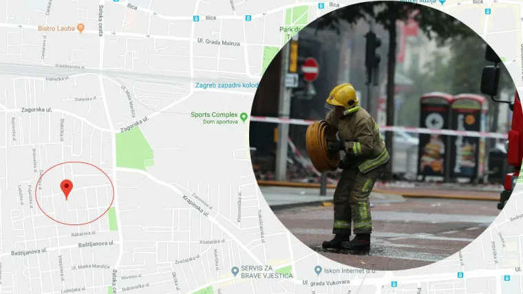 Buknuo požar u stanu u Zagrebu: Tri vatrogasna vozila krenula na intervenciju