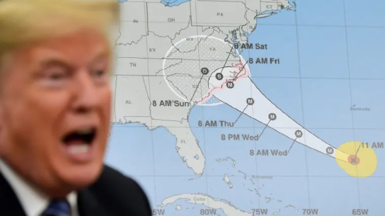 Uragan Florence ojačao i sve je bliže SAD-u, udar se očekuje u petak  - Trump poručuje: 'Bit ćemo spremni'