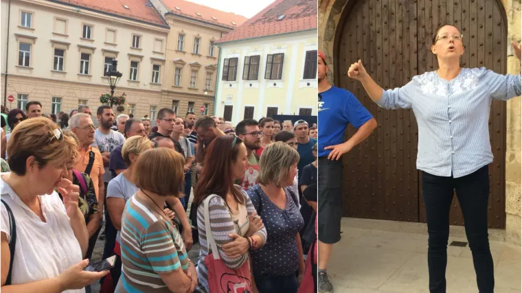 Učiteljica odvela prosvjednike na Markov trg: &lsquo;Vlado, odlazi iz zemlje! Daj na&scaron;oj djeci da ostanu!&rsquo;