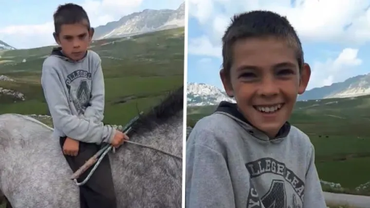 Car planine: Malom Boži ne trebaju ni televizija ni internet, samo njegov konj Zekan!