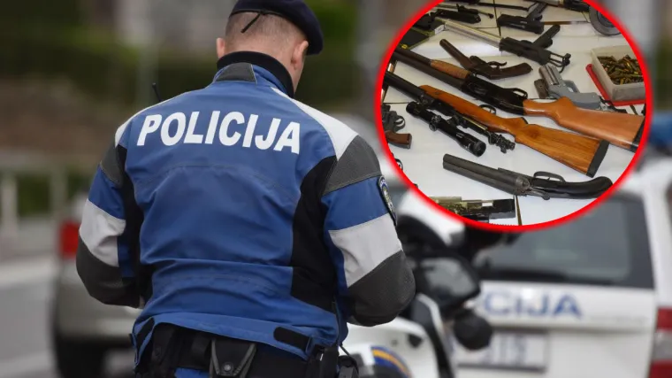 FOTO Velika zapljena: Policija prona&scaron;la veliku količinu oružja i 6.125 komada raznog streljiva