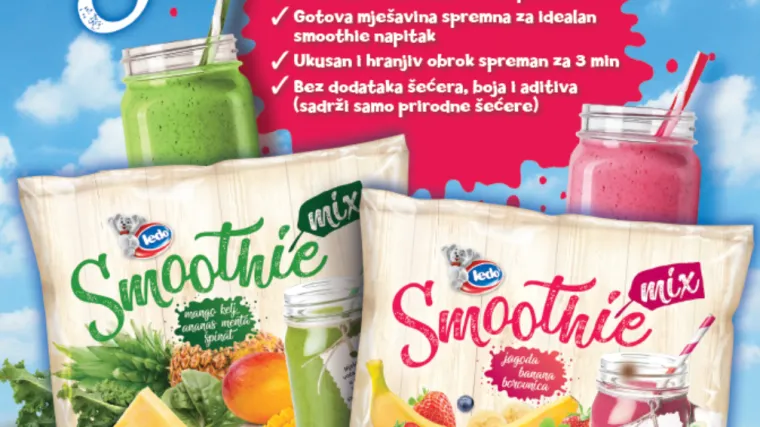 Ledo Smoothie mix - uravnotežena mje&scaron;avina voća i povrća