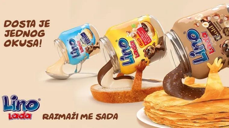 Dosta je jednog okusa! Razmaži se s pet okusa Lino Lade!