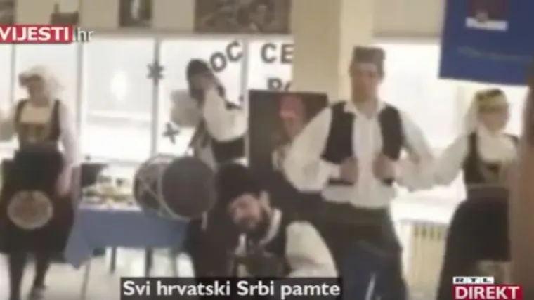 Cijela regija bruji o snimci na kojoj Srbi ple&scaron;u i slave Tuđmana: Tko ne vjeruje, neka pogleda dvaput!