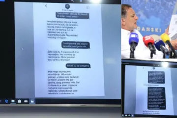 Radi se o vozaču jednog od ministara u Vladi