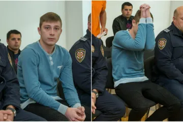 Na sudu u Osijeku mladić (20) skrivao lice od fotografa