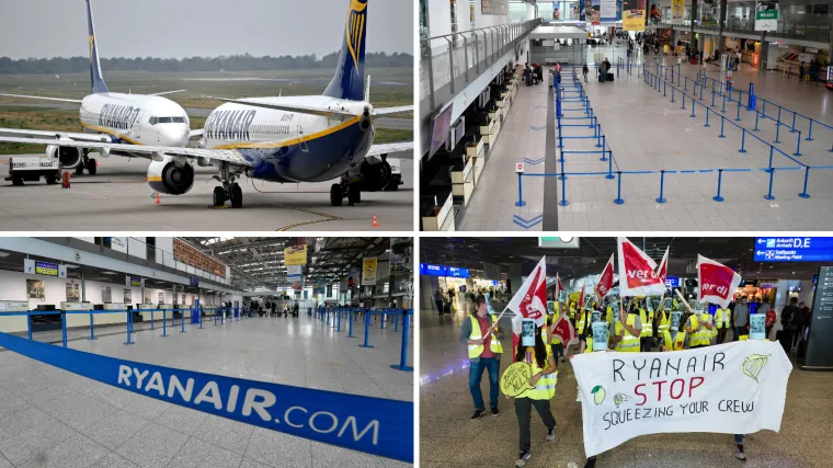 Novi &scaron;trajk u Ryanairu: Diljem Europe otkazano 250 letova