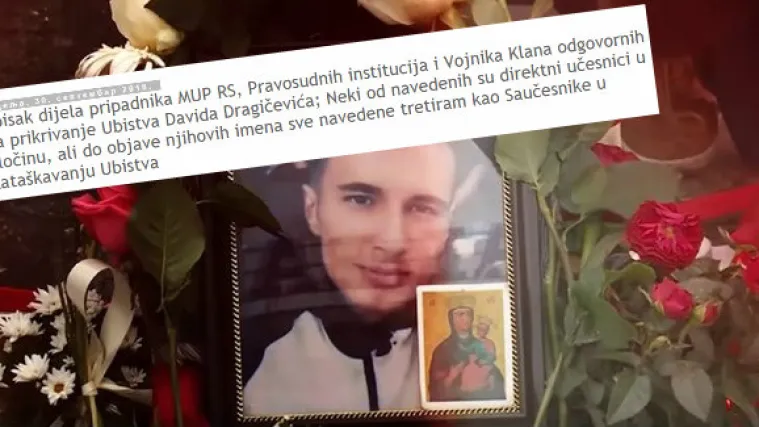 Novinar okrenuo slučaj Davida Dragičevića? 'Imam popis svih koji su sudjelovali u ubojstvu!'