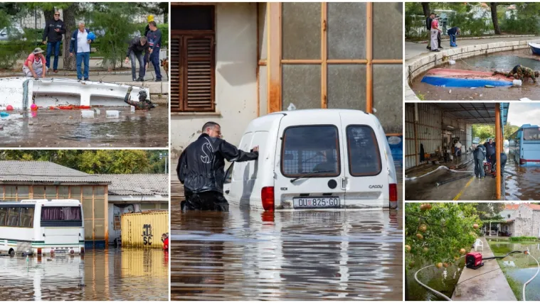 Olujno nevrijeme u Dubrovniku potopilo grad i sru&scaron;ilo čak nekoliko ki&scaron;nih rekorda