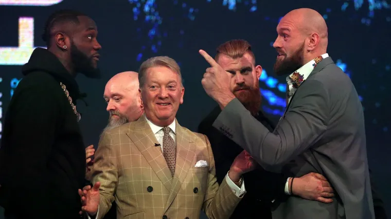 Ususret boksačkom spektaklu: Između Furyja i Wildera 'zaiskrilo' već na prvoj presici!