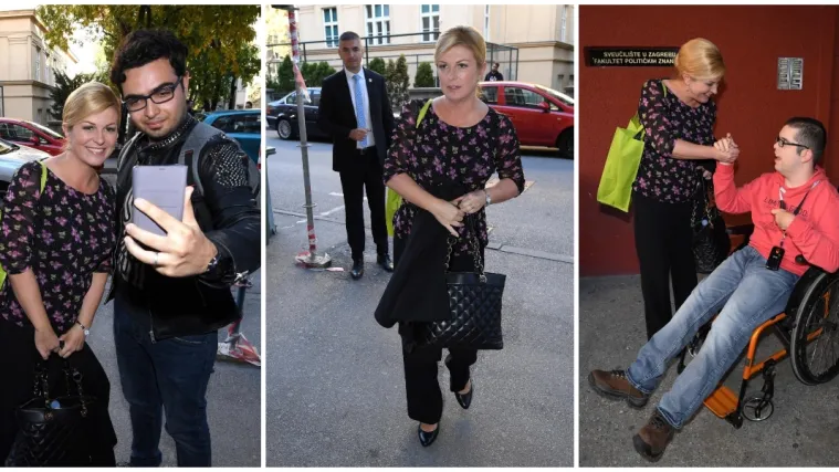 Sreli smo predsjednicu pred obranu nacrta doktorskog rada: 'Spremna sam'