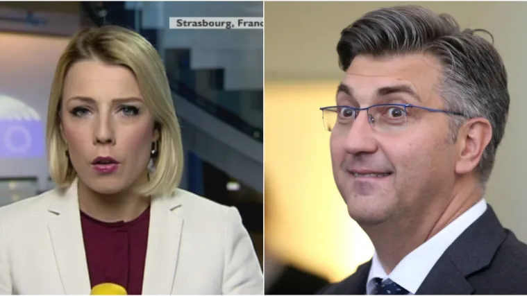 Plenković novinarki RTL-a: 'Slatki ste'; Gregoret: 'Premijer si takvo ne&scaron;to ne može dopustiti'