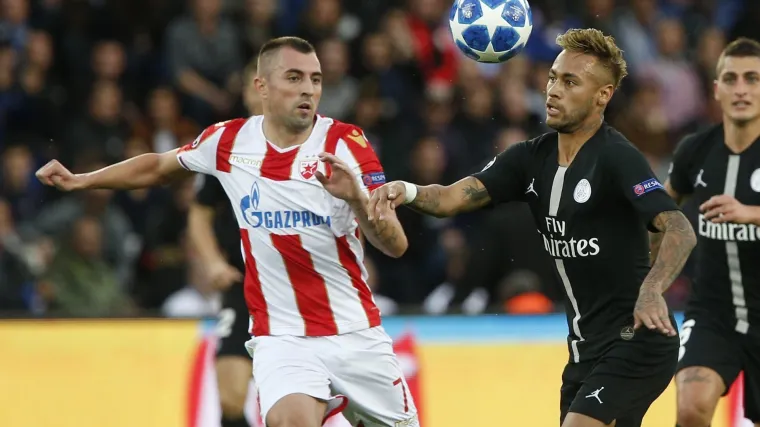 Debakl Zvezde u Parizu: Prvaci Srbije &scaron;est puta vadili loptu iz mreže, Neymar oborio vlastiti rekord!