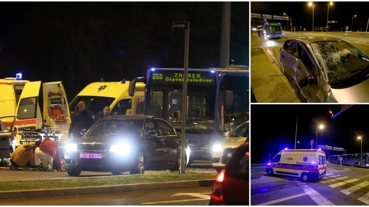 Nesreća u Buzinu: Sudar auta i ZET-ovog autobusa kod Supernove, ima ozlijeđenih