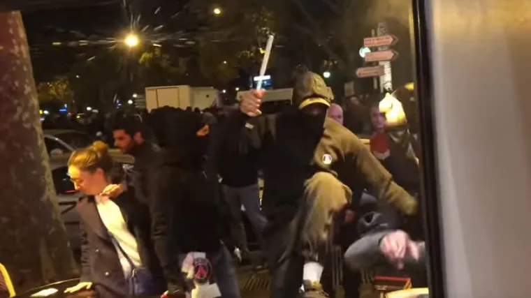 Ružno je bilo na pari&scaron;kim ulicama nakon utakmice, ima ozlijeđenih