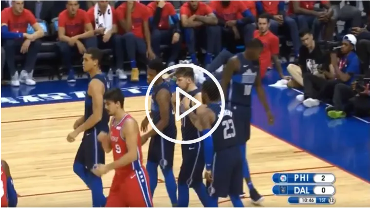 Leđa mala! Pogledajte kako je Dončić zalijepio 'bananu' na&scaron;em Dariju &Scaron;ariću