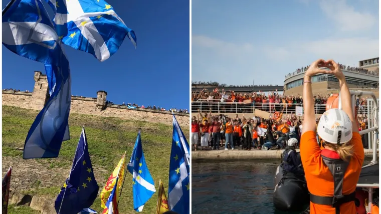Prosvjedi drmaju Europu: Tisuće ljudi traži neovisnost i vladu da pomognu migrantima