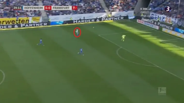 Ante Rebić majstorskim lobom zabio, pa zaradio crveni karton