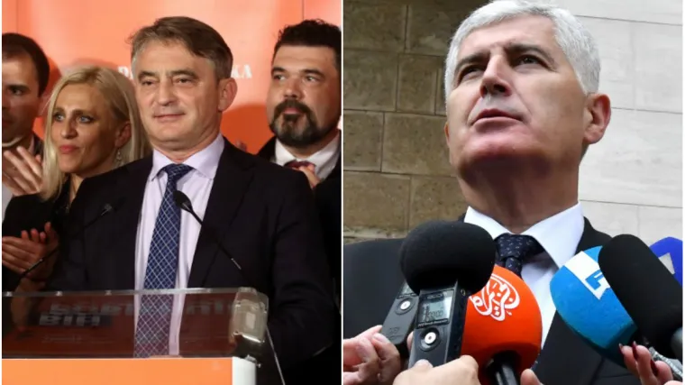 Kom&scaron;ić na izborima osvojio 45.000 glasova vi&scaron;e od Čovića