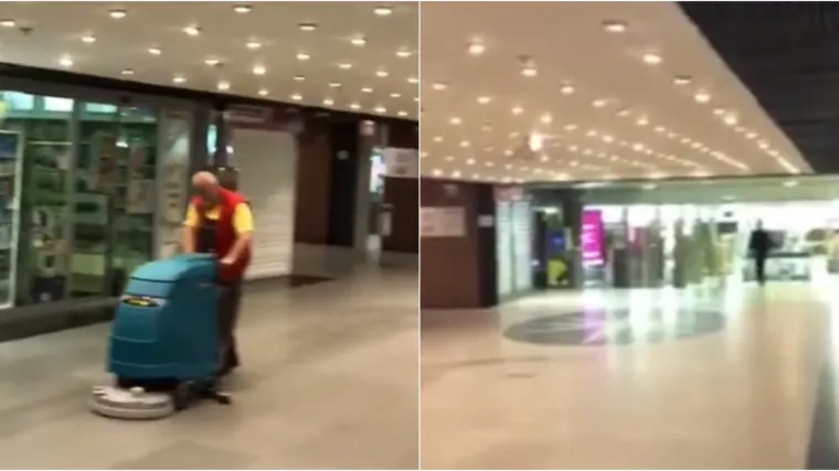 Cajke u pothodniku zagrebačkog Importanne centra: 'Ovo je nekad bilo nezamislivo, to je &scaron;und'