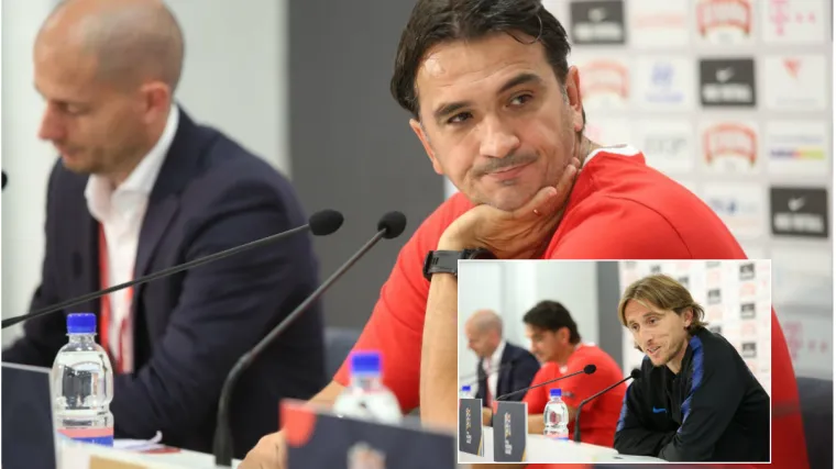 Izbornik i kapetan Luka Modrić iza&scaron;li pred novinare u Rijeci; imamo problema s ozljedama