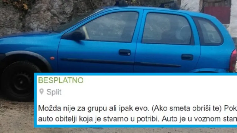 'Znam &scaron;to znači nemati': Zadranka poklonila auto samohranoj majci, a darovat će jo&scaron; jedan