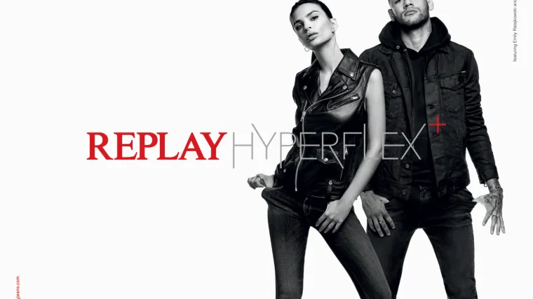 Eminentan duo, Emily Ratajkowski i Neymar Jr. predstavljaju novu Replay Hyperflex + kampanju